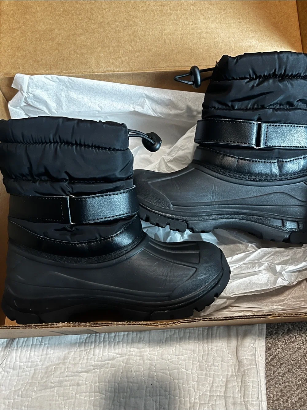 Kid's Snow Boots Waterproof Outdoor Slip Resistant 2.5 Big kids-1079
